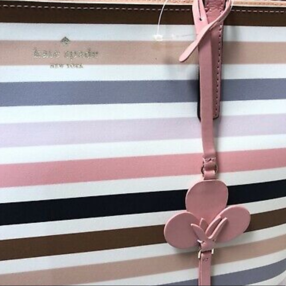 Kate Spade Pastel Stripe Tote